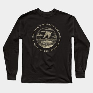 Fish & Wildlife Service by © Buck Tee Originals Long Sleeve T-Shirt